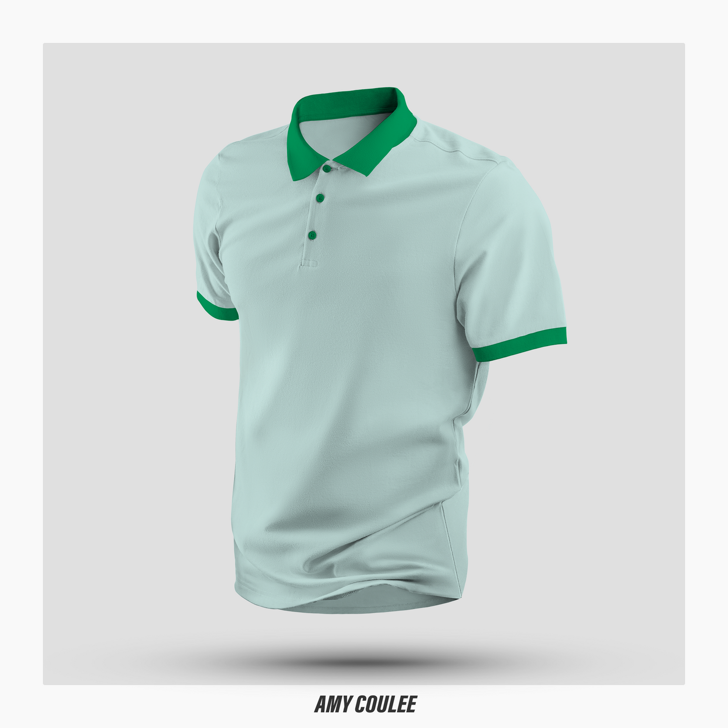 Colorblock Short-sleeved Polo Shirt