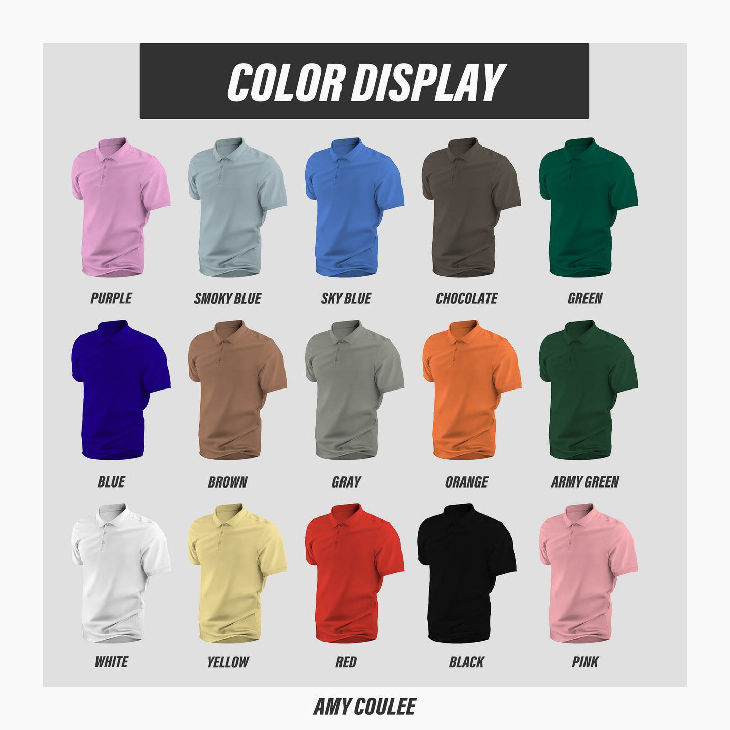 Short-sleeved polo shirt