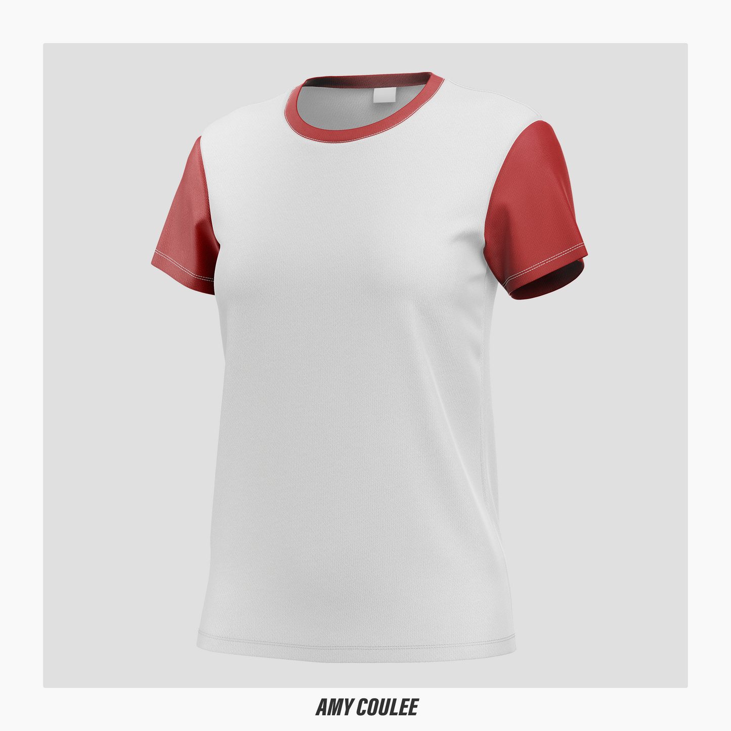 Colorblock short-sleeved T-shirt