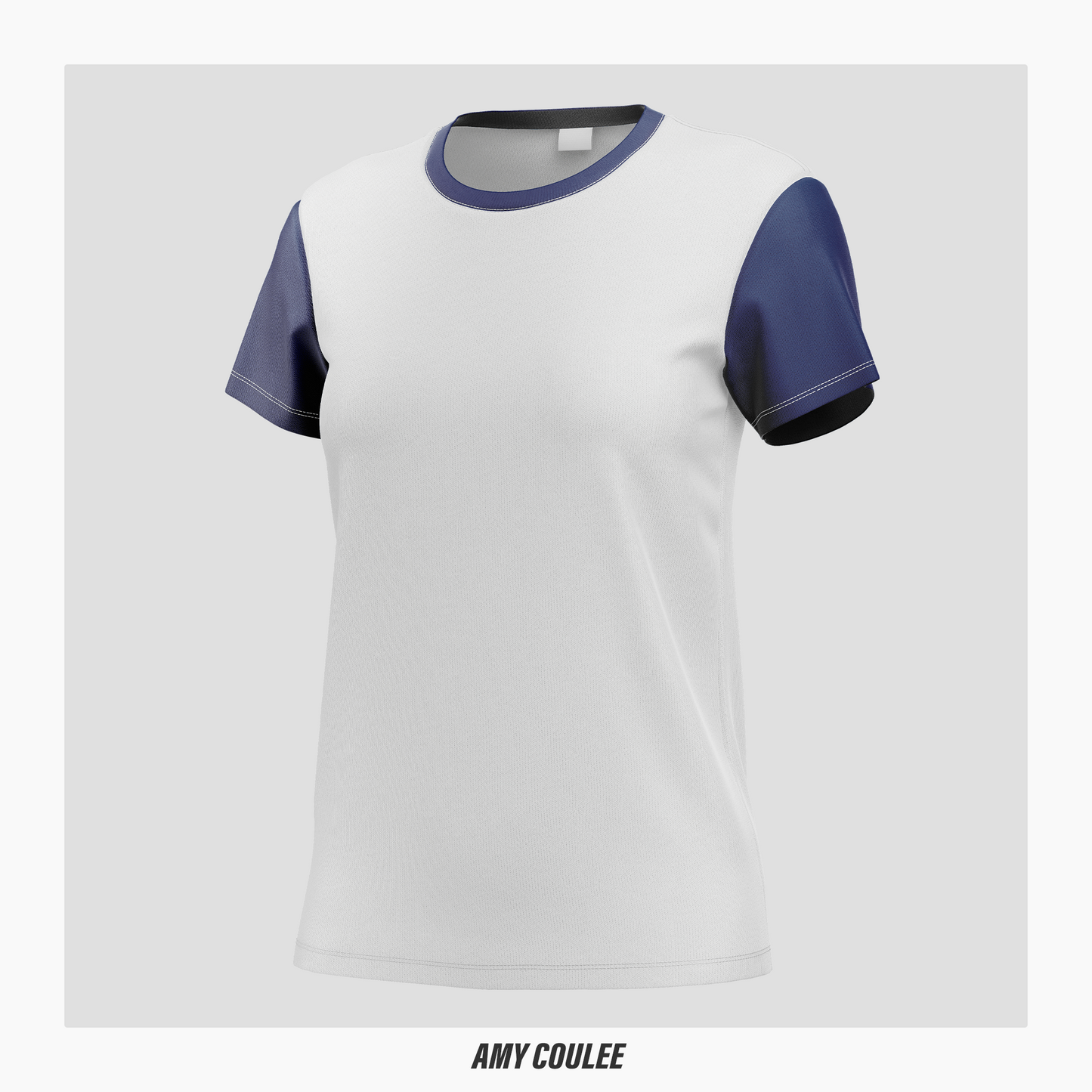 Colorblock short-sleeved T-shirt