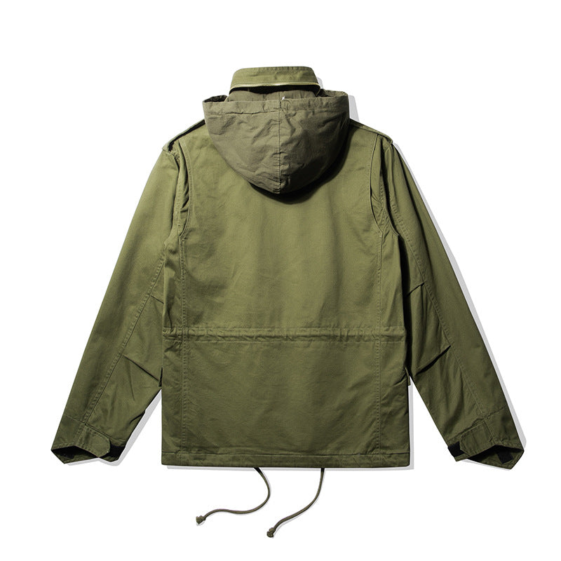 Amekaji Vintage M65 Tactical Jacket Trench Coat