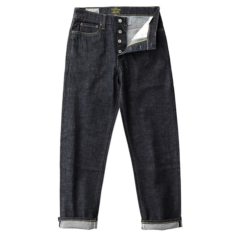 Amekaji Vintage 15oz Heavy Plain Jeans